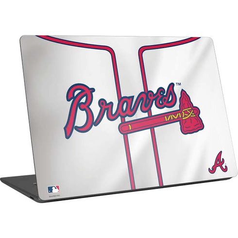 MLB Atlanta Braves Home Jersey Surface Laptop 4 15in Skin