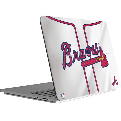 MLB Atlanta Braves Home Jersey Surface Laptop Studio Skin