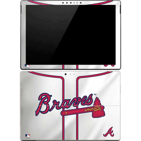 MLB Atlanta Braves Home Jersey Surface Pro 4 Skin