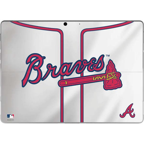 MLB Atlanta Braves Home Jersey Surface Pro 9 Skin