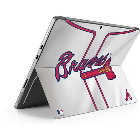 MLB Atlanta Braves Home Jersey Surface Pro 9 Skin
