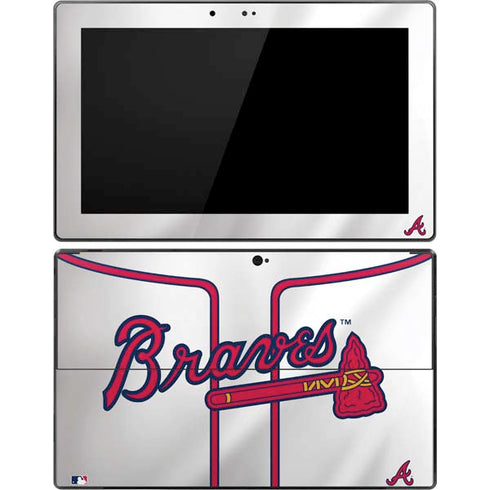 MLB Atlanta Braves Home Jersey Surface Pro Tablet Skin