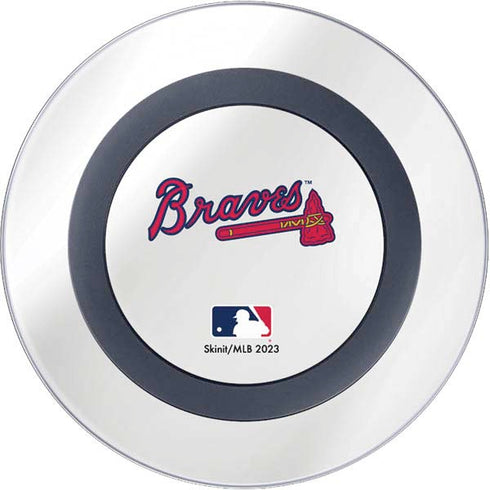 MLB Atlanta Braves Home Jersey Wireless Charger Skin