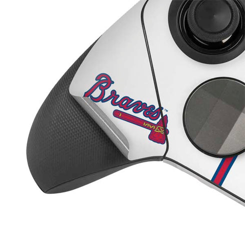MLB Atlanta Braves Home Jersey Xbox Elite Wireless Controller Series 2 Skin