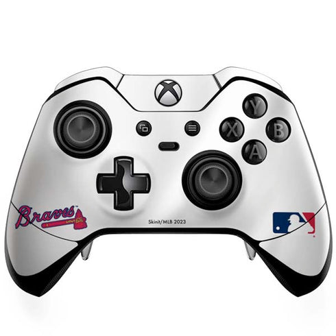 MLB Atlanta Braves Home Jersey Xbox One Elite Controller Skin