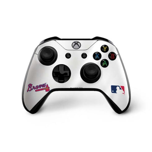 MLB Atlanta Braves Home Jersey Xbox One X Controller Skin