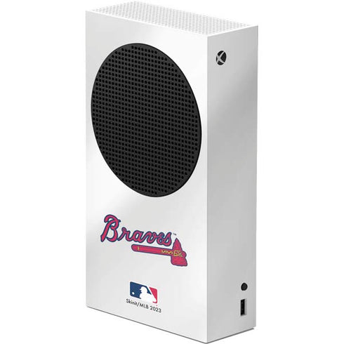 MLB Atlanta Braves Home Jersey Xbox Series S Console Skin