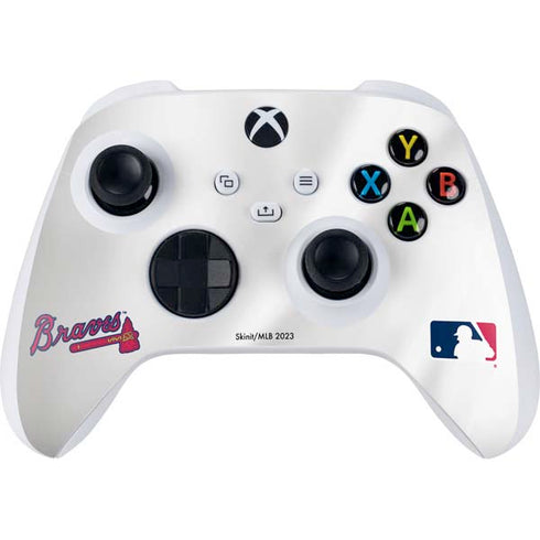 MLB Atlanta Braves Home Jersey Xbox Series S Controller Skin