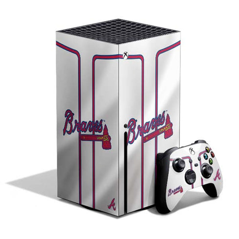 MLB Atlanta Braves Home Jersey Xbox Series X Bundle Skin