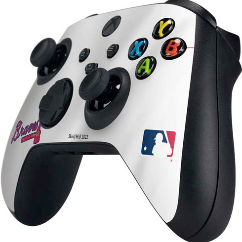 MLB Atlanta Braves Home Jersey Xbox Series X Controller Skin