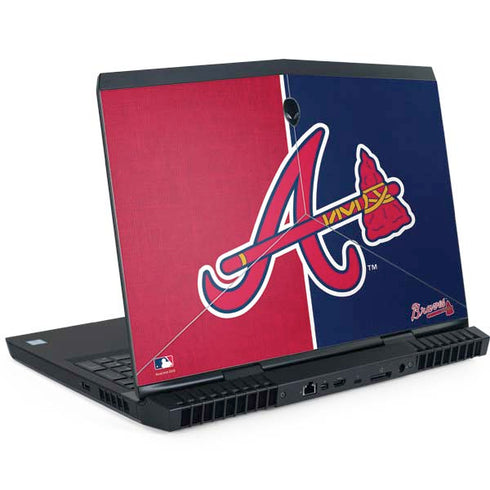 MLB Atlanta Braves Split Dell Alienware Skin
