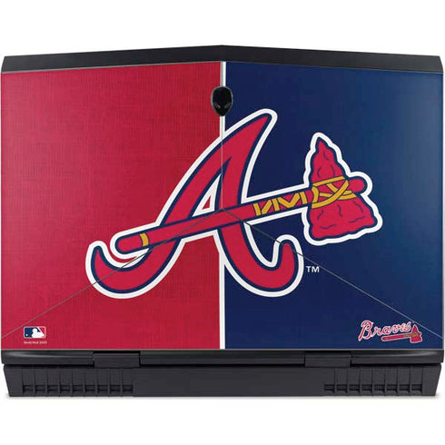 MLB Atlanta Braves Split Dell Alienware Skin