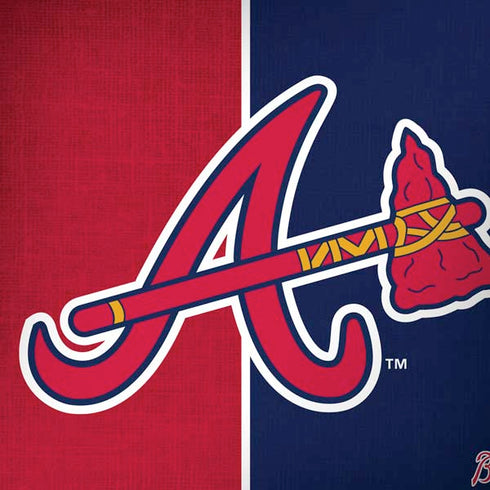 MLB Atlanta Braves Split Dell Alienware Skin