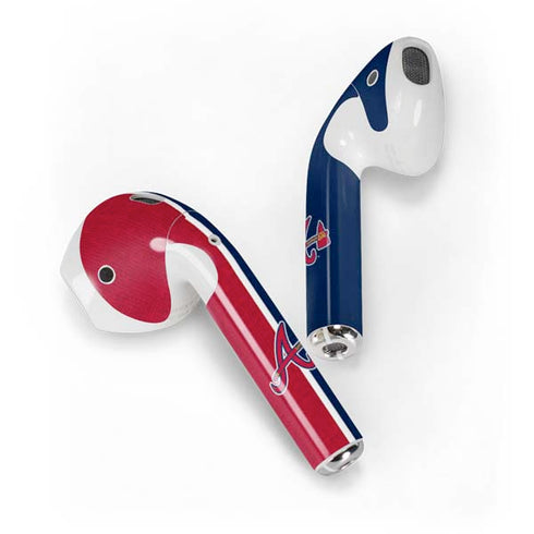 MLB Atlanta Braves Split Apple AirPods Skin