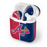 MLB Atlanta Braves Split Apple AirPods Skin