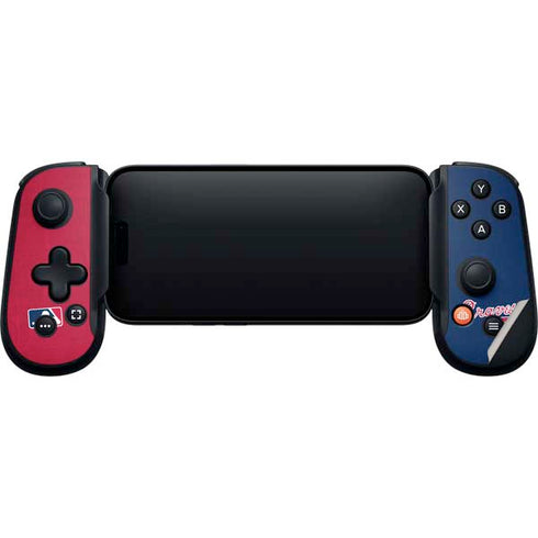 MLB Atlanta Braves Split Backbone One for iPhone Game Controller Skin