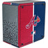 MLB Atlanta Braves Split Cooler Master MasterBox Q300L Mini Tower Skin