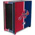 MLB Atlanta Braves Split Corsair 4000D Tempered Glass Mid-Tower ATX Case Skin
