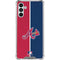 MLB Atlanta Braves Split Galaxy A13 5G Clear Case