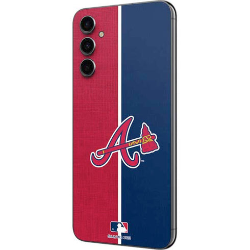MLB Atlanta Braves Split Galaxy A14 5G Skin