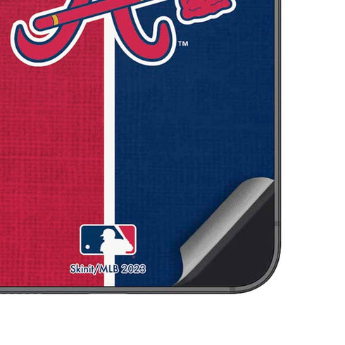 MLB Atlanta Braves Split Galaxy A14 5G Skin