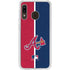 MLB Atlanta Braves Split Galaxy A20 Clear Case