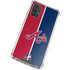 MLB Atlanta Braves Split Galaxy A32 5G Clear Case