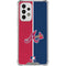 MLB Atlanta Braves Split Galaxy A53 5G Clear Case
