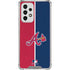 MLB Atlanta Braves Split Galaxy A53 5G Clear Case