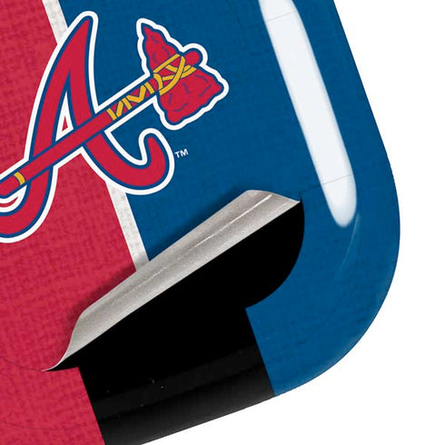 MLB Atlanta Braves Split Galaxy Buds Pro Skin