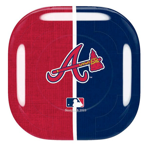 MLB Atlanta Braves Split Galaxy Buds Pro Skin