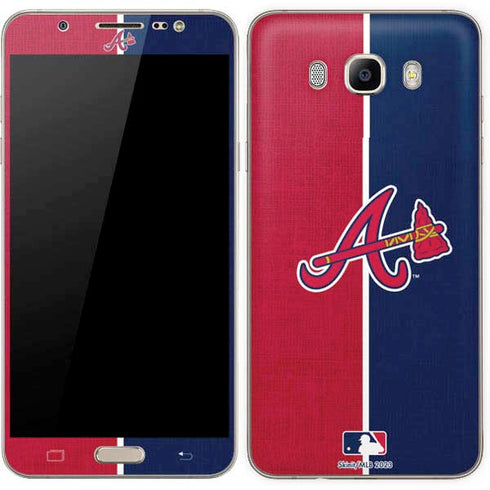 MLB Atlanta Braves Split Galaxy J7 Skin