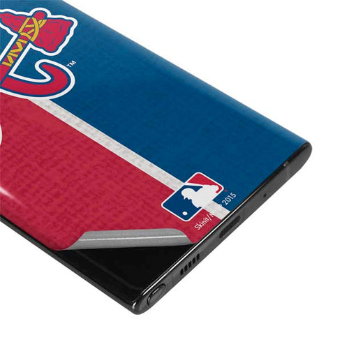 MLB Atlanta Braves Split Galaxy Note 10 Skin