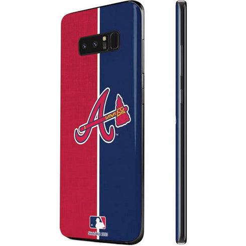MLB Atlanta Braves Split Galaxy Note 8 Skin