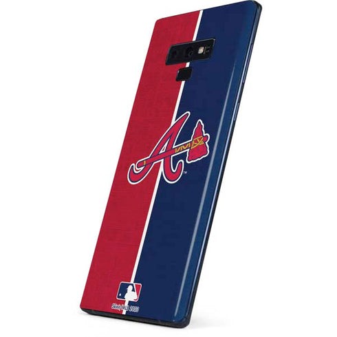 MLB Atlanta Braves Split Galaxy Note 9 Skin