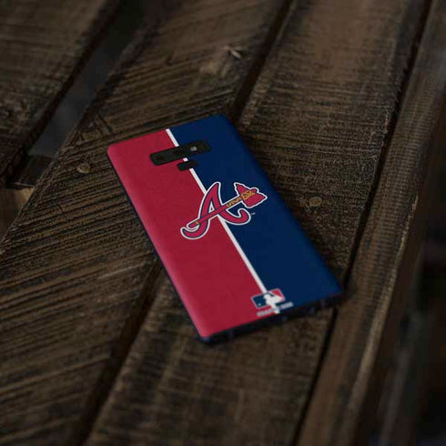 MLB Atlanta Braves Split Galaxy Note 9 Skin