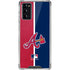 MLB Atlanta Braves Split Galaxy Note20 5G Clear Case