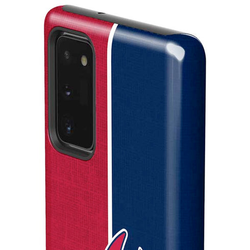 MLB Atlanta Braves Split Galaxy Note20 5G Pro Case