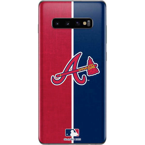 MLB Atlanta Braves Split Galaxy S10 Plus Skin