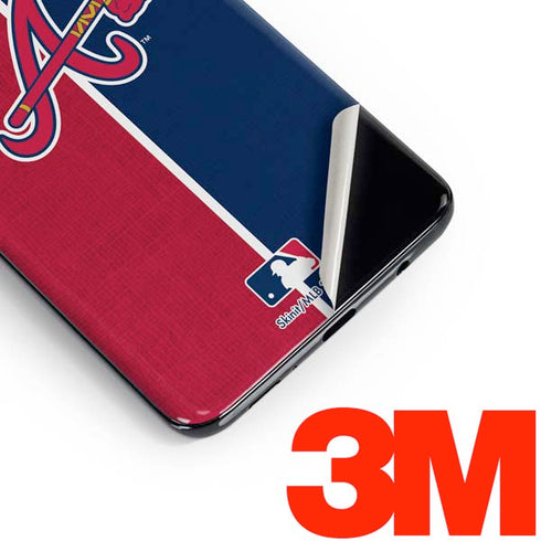 MLB Atlanta Braves Split Galaxy S10 Skin