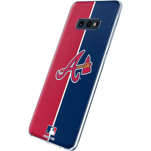 MLB Atlanta Braves Split Galaxy S10e Skin