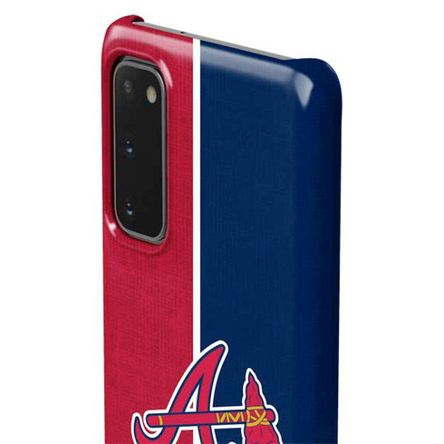 MLB Atlanta Braves Split Galaxy S20 Lite Case