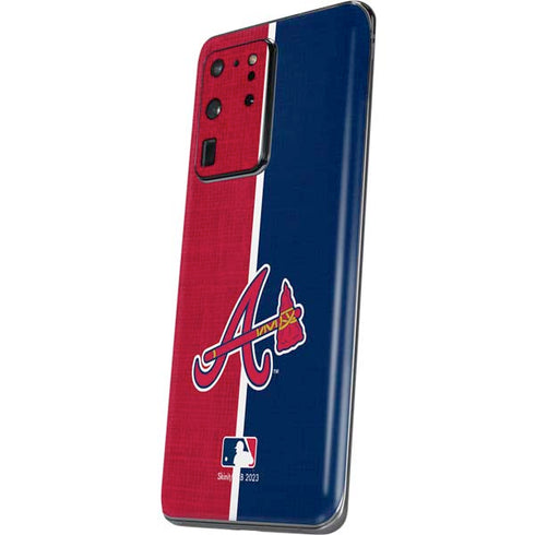 MLB Atlanta Braves Split Galaxy S20 Ultra 5G Skin