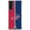 MLB Atlanta Braves Split Galaxy S21 5G Clear Case