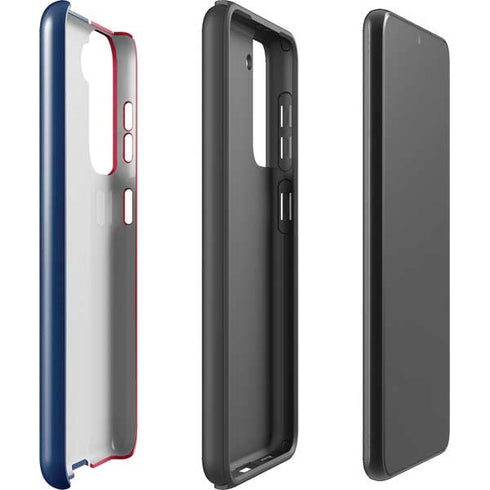 MLB Atlanta Braves Split Galaxy S21 FE Pro Case