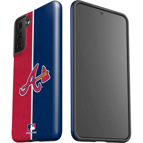 MLB Atlanta Braves Split Galaxy S21 FE Pro Case