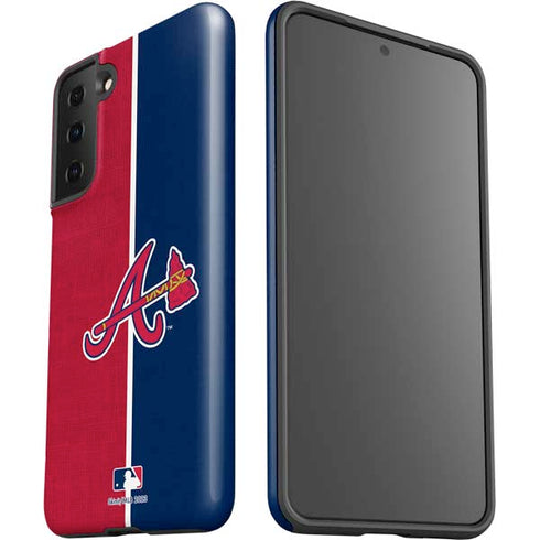 MLB Atlanta Braves Split Galaxy S21 Plus 5G Pro Case