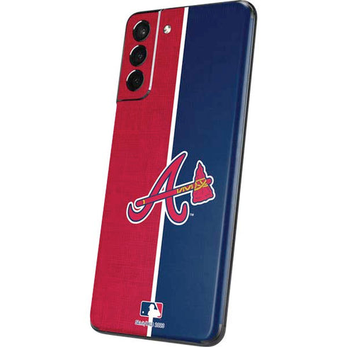 MLB Atlanta Braves Split Galaxy S21 Plus 5G Skin
