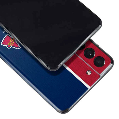 MLB Atlanta Braves Split Galaxy S21 Plus 5G Skin