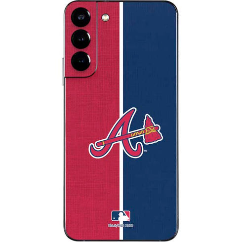 MLB Atlanta Braves Split Galaxy S22 Plus Skin